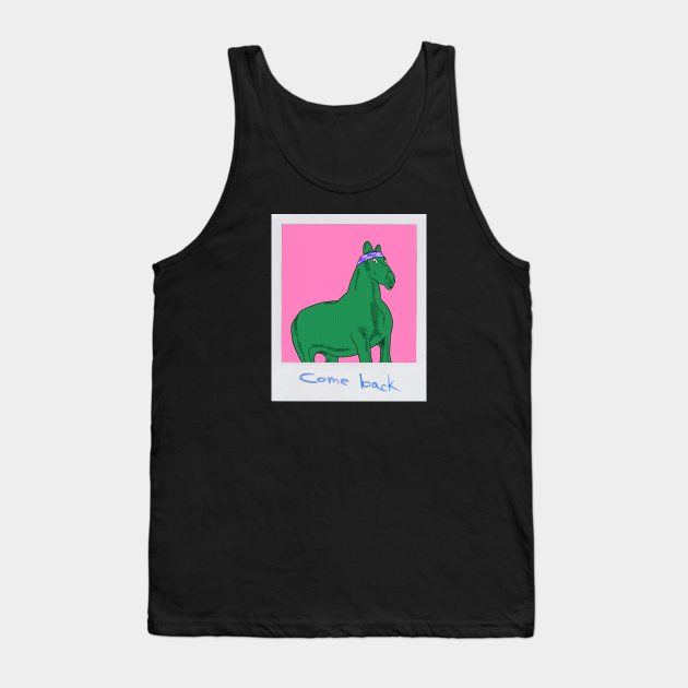 Your Homie Horse Tank Top by Djoe's Gallery